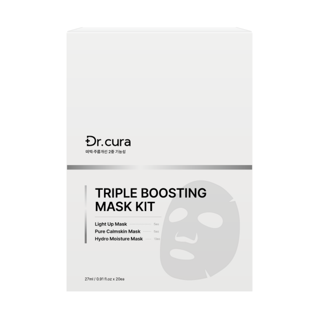 DR.CURA TRIPLE BOOSTING MASK KIT