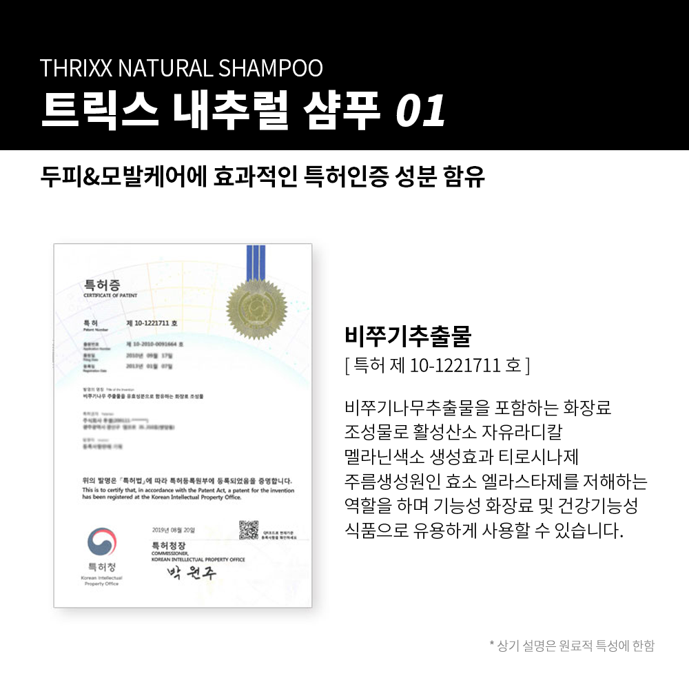 THRIXX Hair Natural Shampoo