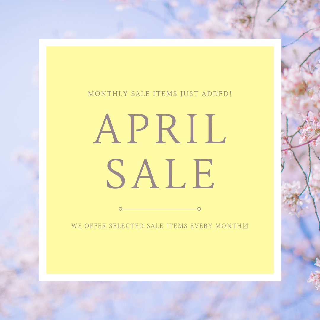 April Promotion Sale 🌸