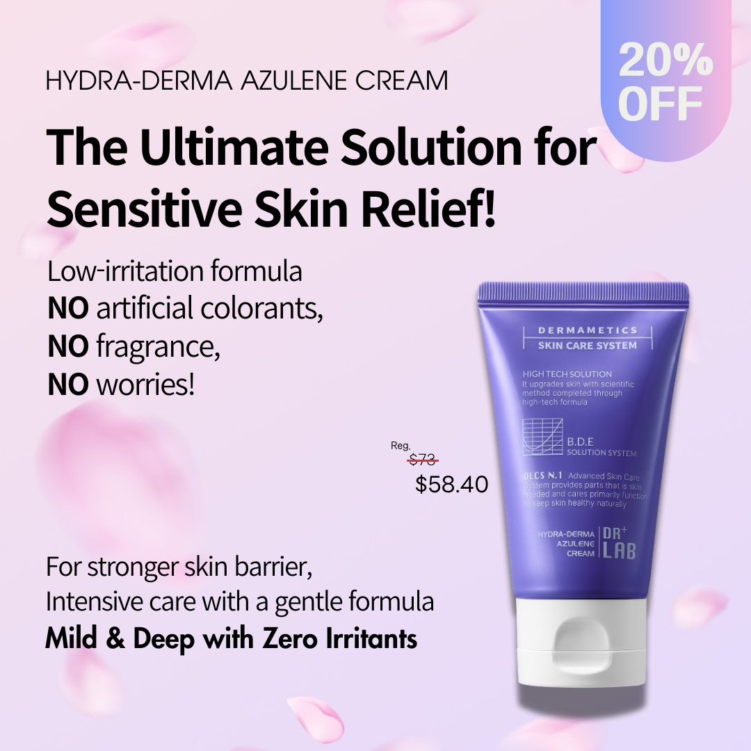 Why Choose DR+LAB Hydra-Derma Azulene Cream?