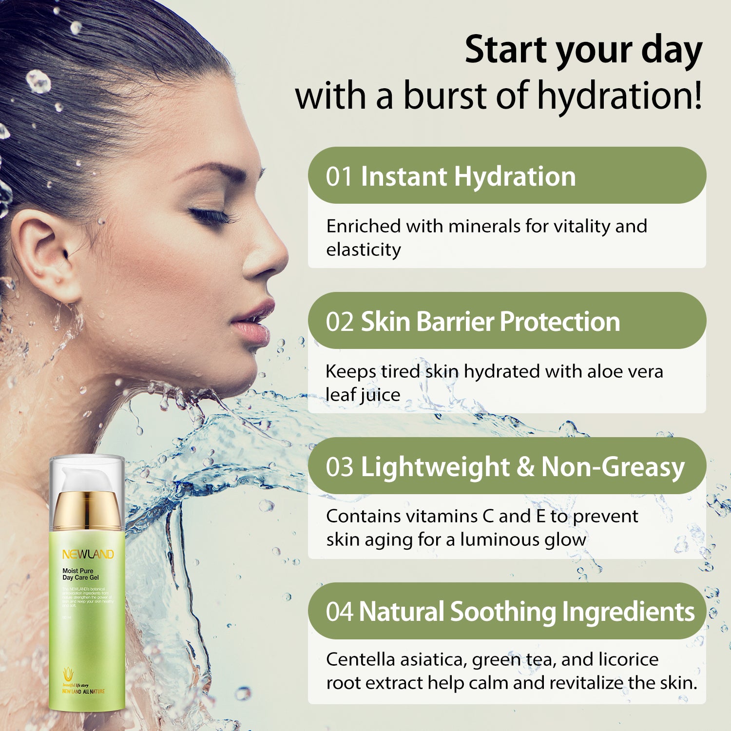 Moist Pure Day Care Gel