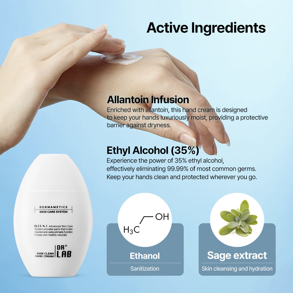 DR+LAB SANI CLEAN HAND CREAM 50ML